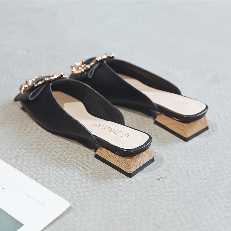 Half Slippers For Women To Wear New Summer Fashion And Versatile