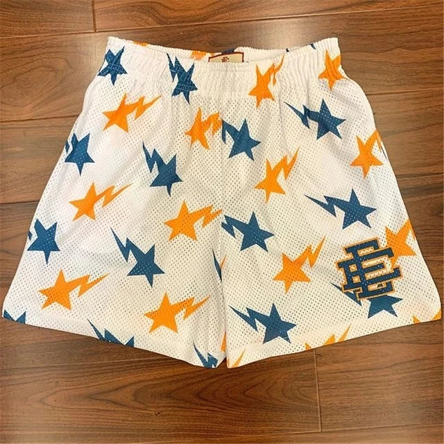 2024 Eric Emanuel EE Basic Shorts NEW men's casual shorts fitness sports pants summer gym workout Men Women Classic Mesh Shorts